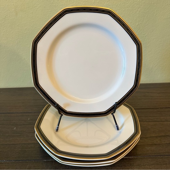 Christopher Stuart Other - Christopher Stuart Y0009 Black Dress Octagon Salad Plates